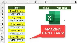 Amazing Excel Trick in 1 MIN
