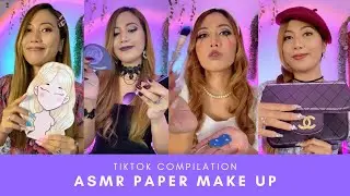 [ASMR 🎉] Tiktok Paper Make Up Compilation 2