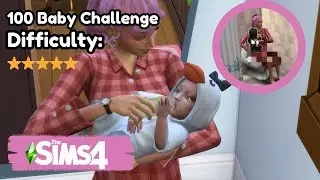 The Sims 4 100 Baby Challenge with Infants is SO HARD | Part 7