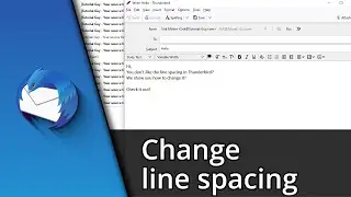 Change line spacing in Thunderbird | Thunderbird stop double spacing ✅ Tutorial