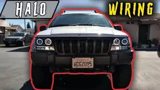 How to Wire and Install Halo Headlights on Jeep Grand Cherokee WJ