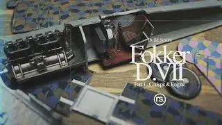 1/48 Fokker DVII - Build & Painting Pt1