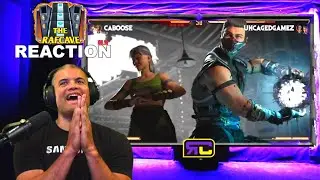 unCAGEDgamez First to play Mortal Kombat 1! - REACTION!