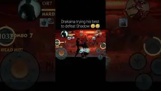 Drakaina trying to kill invincible Shadow 😅😅 #nekki #banzai #shadowfight2