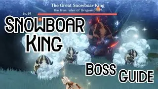The Great Snowboar King Boss Guide - Genshin Impact