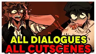 Dead Plate Game - All Endings - All Cutscenes - All Dialogues