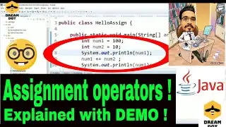 Java programming tutorial for beginners | Assignment operators in Java !