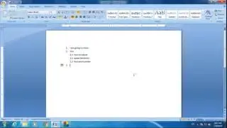 How to adjust space between numbering and text in Microsoft word | how to add numbers in MS word