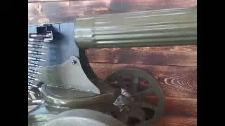 пулемёт Максима (копия из стали) на станке Соколова