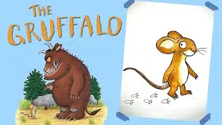 How To Draw The Mouse from The Gruffalo by Axel Scheffler