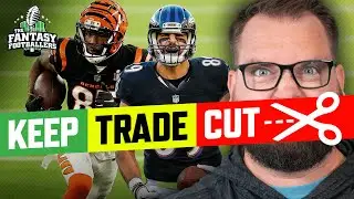 Keep/Trade/Cut + Upside Players | Fantasy Football 2023 - Ep. 1409