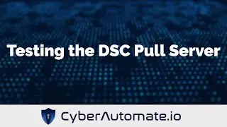 46. Testing DSC Pull Server, apply localhost.mof to a client node that disables Windows Firewall
