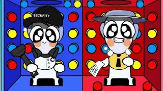 100 Mystery Buttons But It's Security and Map Bots | FNAF Security Breach ANIMATION