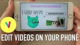HOW TO EDIT VIDEOS ON YOUR PHONE | Free Editing App!