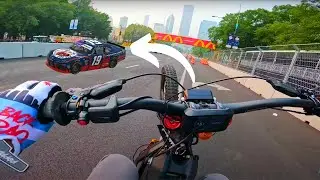 I Snuck On NASCAR's Chicago DOWNTOWN TRACK!