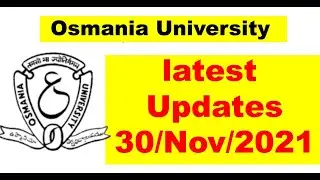 OU ALL LATEST UPDATES || 30/Nov/2021 || OU UPDATES.COM