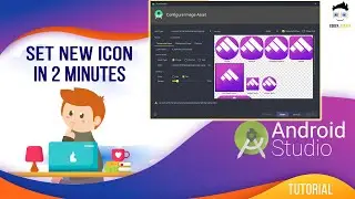 How to change or set the App Icon of your own in Android studio within 3 minutes.