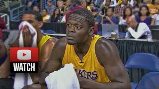 Julius Randle Full Highlights vs Trail Blazers (2014.10.22) - 17 Pts, 8 Reb