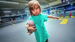 A MENININHA PERDIDA RECONHECEU O LUGAR ONDE SE PERDEU...
