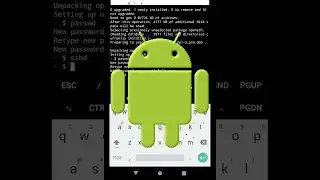 Running an SSH Server on your Android Phone 