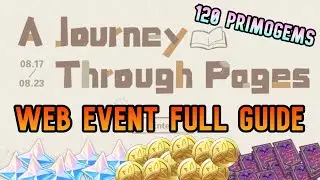 A Journey Through Pages Web Event Guide - Genshin Impact