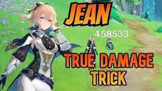 Jean's True Damage - Tips and Tricks - Genshin Impact