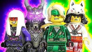 LEGO NINJAGO CRYSTALIZED THE MOVIE PART 4 LLOYD'S DOWNFALL