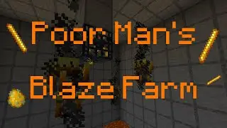Random's Blaze Farm - Minecraft Farm for Java 1.16+