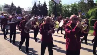 Парад Победы. 9 мая 2012 года. Азов.