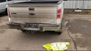 Ford F-150 Rear Bumper Replacement (Step by Step Instructions) EASY