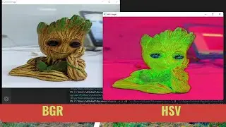 9. BGR to HSV color format conversion using Open CV and Python