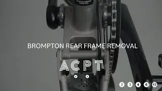 Brompton Rear Frame Removal