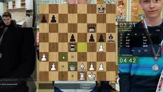 4 тур междугороднего турнира///Павел Котов VS Владислав Домнич.