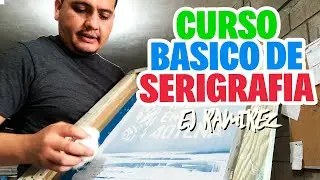 CURSO BASICO DE SERIGRAFIA TEXTIL // Ej Ramirez