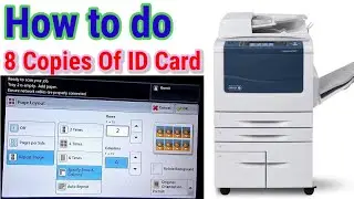 Xerox copier 5855 I'd card || xerox 5945 8 copies id || Ace tech and traders || xerox color