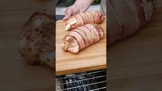 Супер сочная грудка на углях