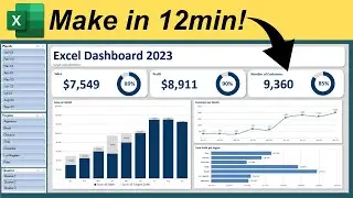 Make an Interactive Excel Dashboard in Just 12 Minutes