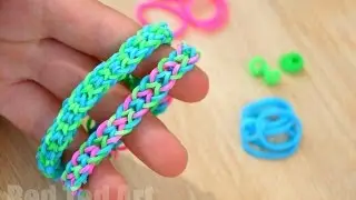 Inverted Fishtail Loom Band using your Fingers