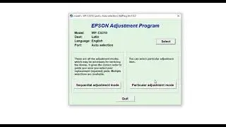 Adjprog WF C5310 C5390 C5810 C5890 adjustment program software new model 2024 🖨️