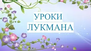 Уроки Лукмана / Исламские истории / Что советовал Лукман своему сыну?