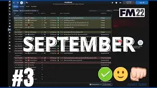 Football Manager 2022 | One Tactic Journeyman | Oxford City | #3 -September - Unbeaten!