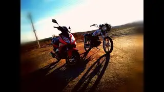 ПОКАТУШКИ НА МОПЕДЕ АЛЬФА #1