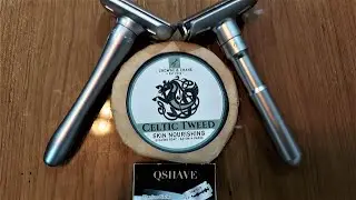 Crowne & Crane Celtic Tweed | QShave Razors Head-to-Head