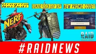 Urogrim NERFED! | New PROMO CODE! | Sigmund The High Shield Fusion an easy SKIP? | RAID NEWS