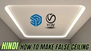 How to make false ceiling in Sketchup | Hindi | Sketchup Tutorial