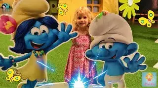 SMURFS VILLAGE. Затерянная деревня СМУРФИКОВ в реальном мире.