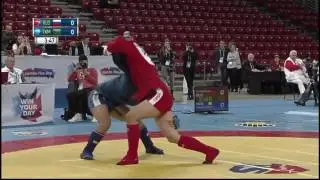COMBAT SAMBO WC 2016 100kg  MOKHNATKIN MIKHAIL RUS   ANNAGUMANOV CHARYMURAT TKM