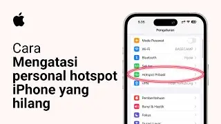 Cara Mengatasi Personal Hotspot iPhone Yang Hilang