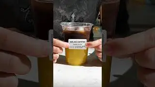Instant Coffee: Orange Americano for Early Autumn #coffee #instantcoffee #autumn #cafe #asmr #vibes