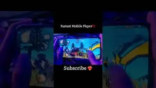 Fastest Mobile Player🍷🗿Handcam
